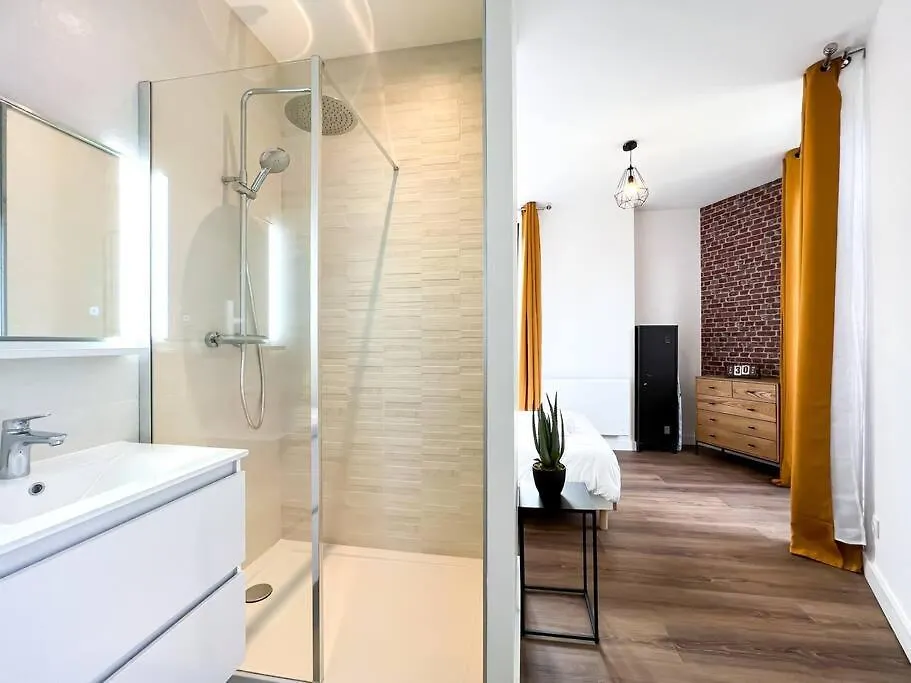 Apartmán Hyper Centre De Grenoble, Esprit Industriel - Fibre 0*, Grenoble